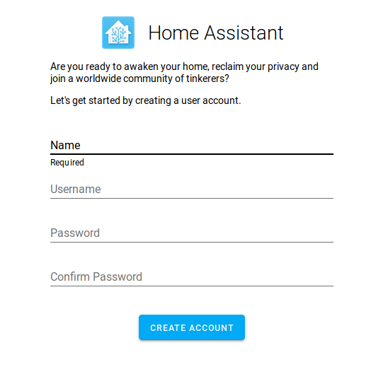 Getting started - Home Assistant