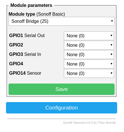 Sonoff RF Bridge Setup 1