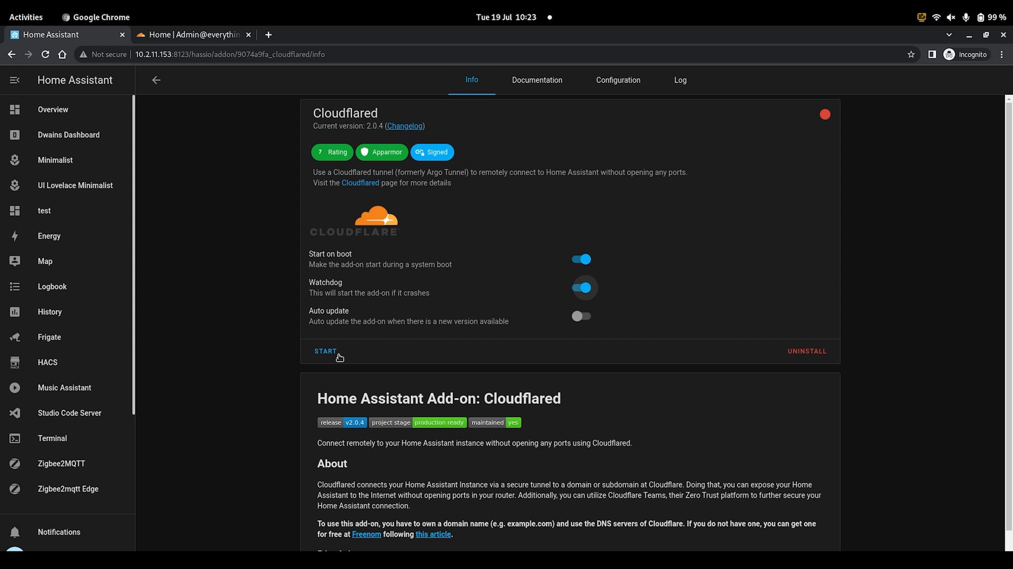 How to Set Up Cloudflare Tunnel on Home Assistant - Pi My Life Up