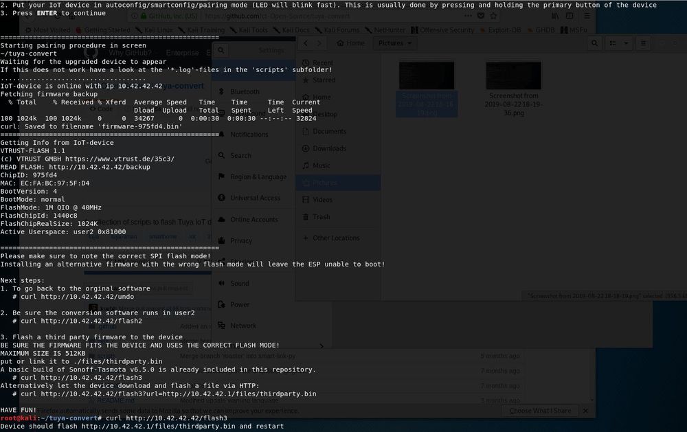 TuyaConvert guide OTA flashing of smart bulbs and plugs