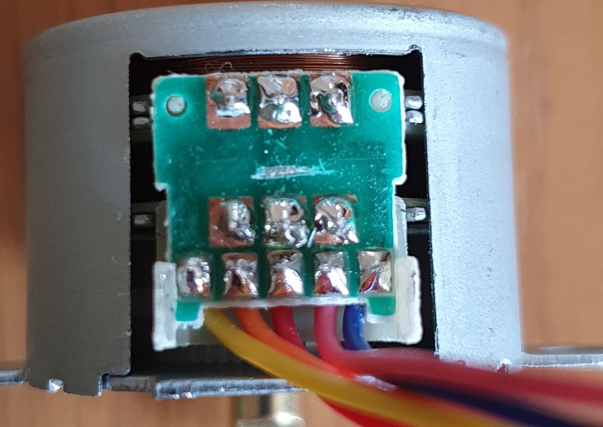 Converting the 28BYJ-48 stepper motor for more torque!